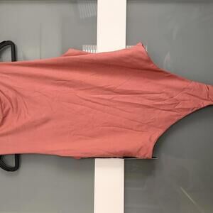 Forever 21 Sculpt Coral Pink Sleeveless Bodysuit XL